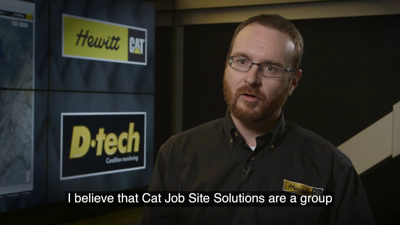 Caterpillar® Job Site Solutions Cat Dealer David Hewitt Explains Advantages of Cat JSS Mimir