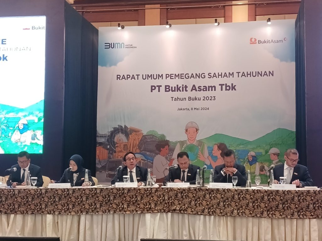 Gelar RUPST 2023, Pemegang Saham PTBA Sepakat Bagi Deviden 75 Persen ...