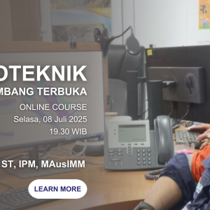 Kontrol Geoteknik pada Operasional Tambang Terbuka