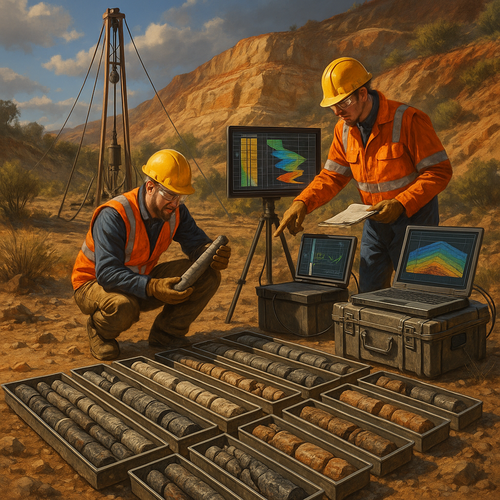 Borehole Logging and Core Analysis for Geological Model Validation