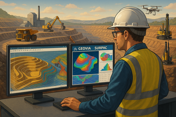 Manfaat GEOVIA Surpac dalam Industri Pertambangan
